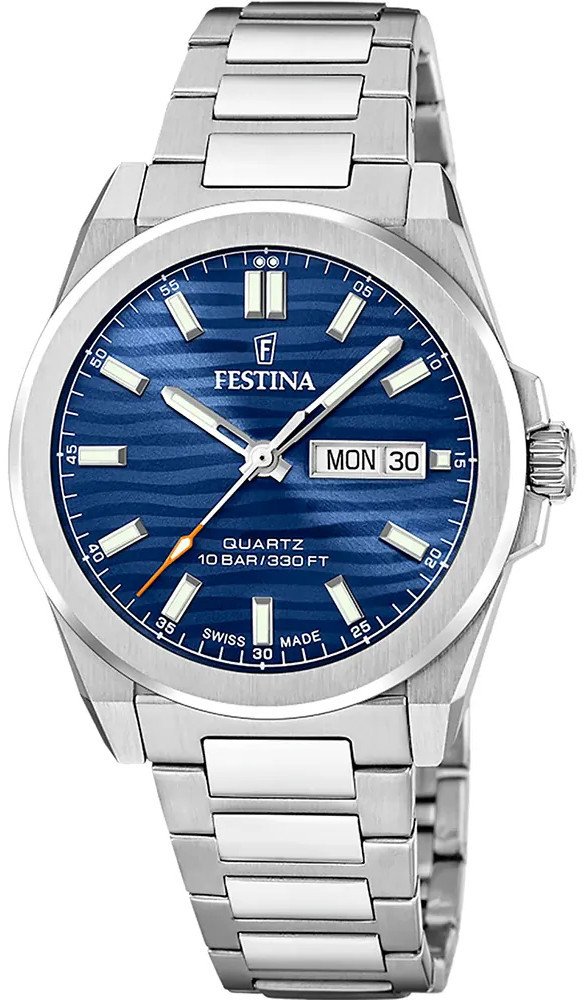 Zegarek męski Festina F20073-3 srebrny