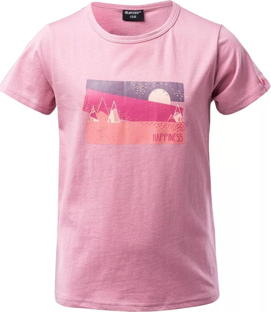 hitec Dziecięca koszulka z krótkim rękawem bawełniana Hi-tec Nela Jrg rozmiar 140