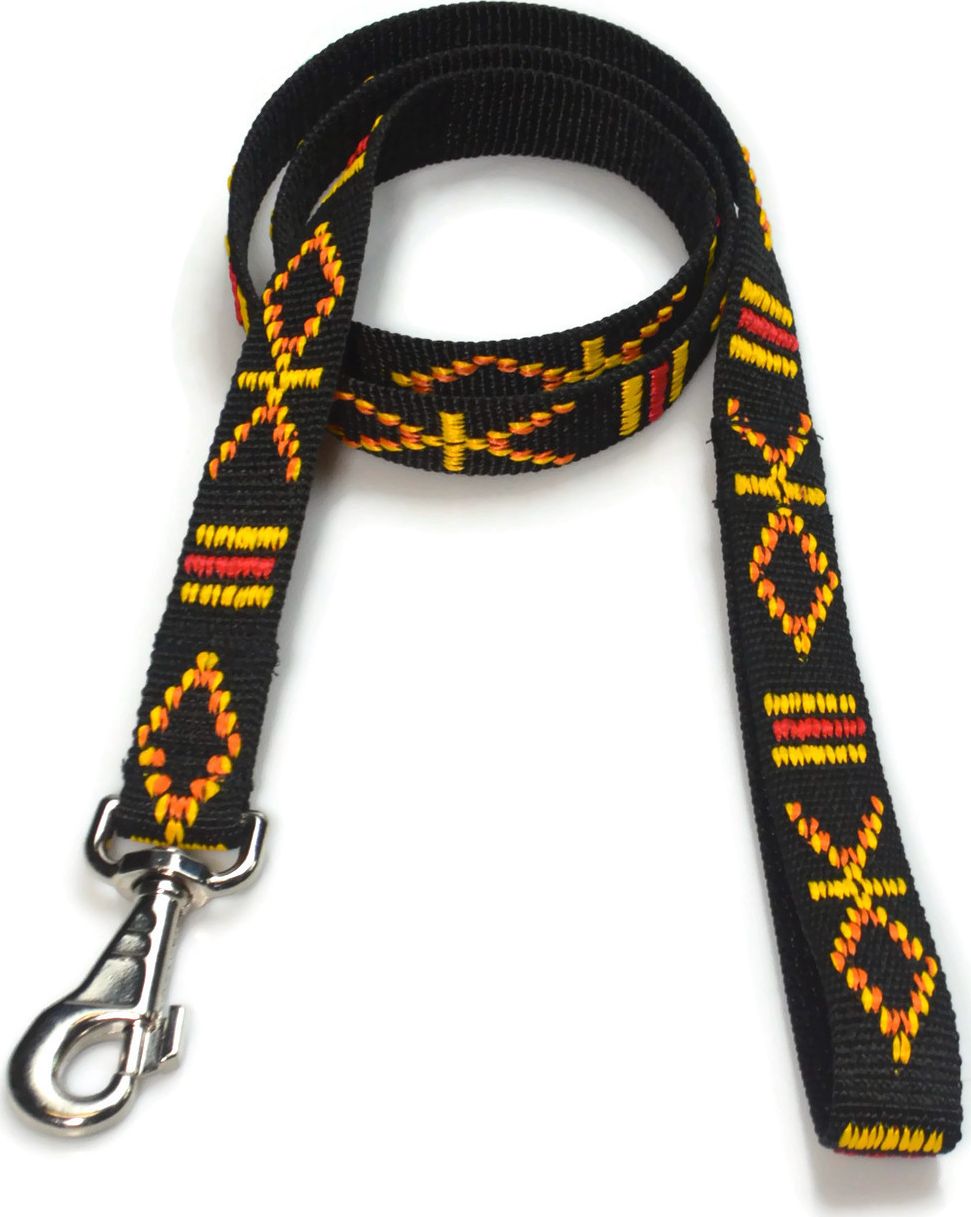 Alizoo Smycz dla dużego psa Indiańska 25mm/130cm - ALIZOO