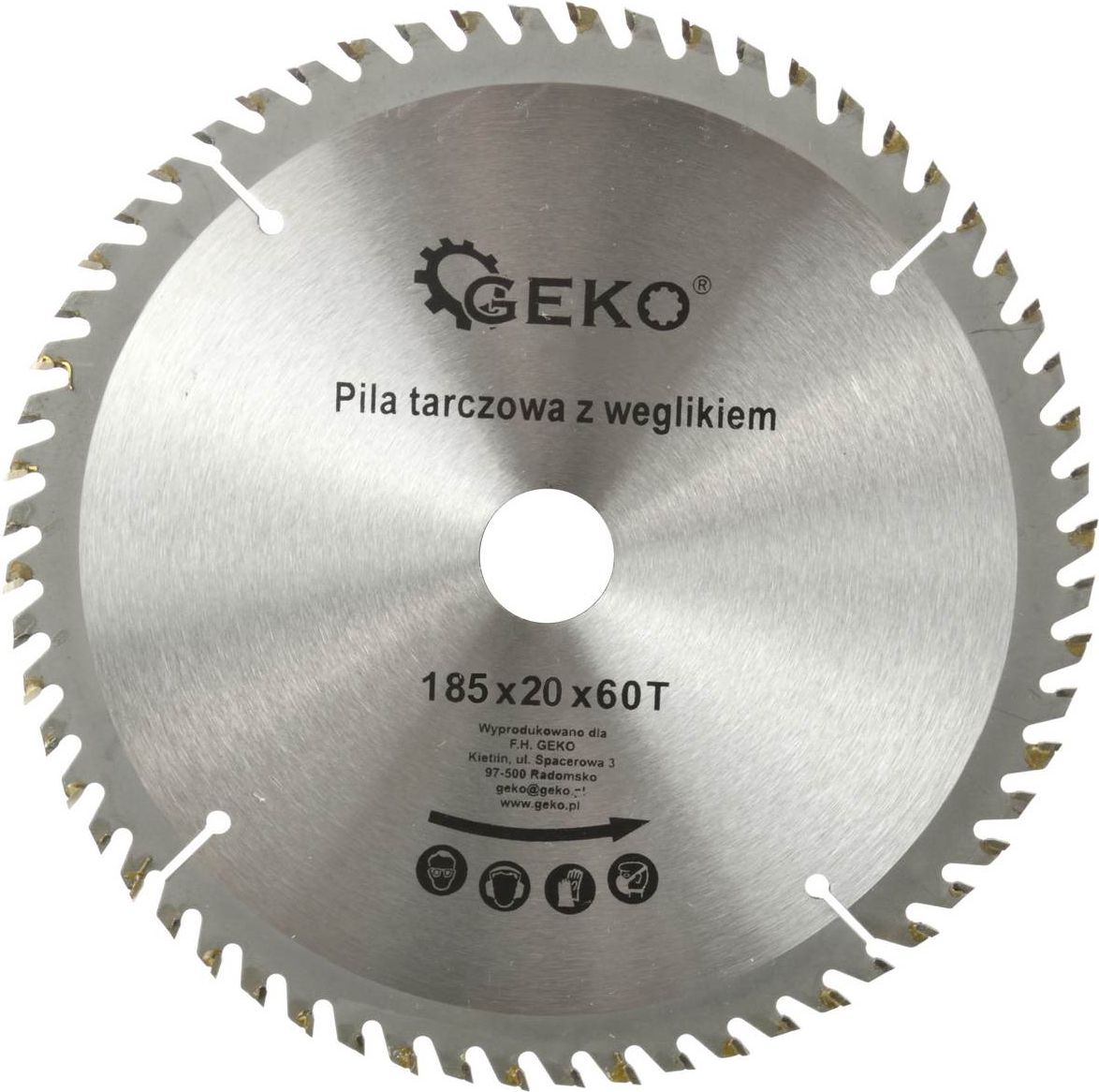 Geko Tarcza do drewna 185x20x60T (G00092)