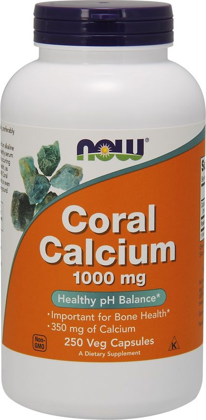 NOW Foods NOW Foods - Coral Calcium, 1000mg, 250 vkaps