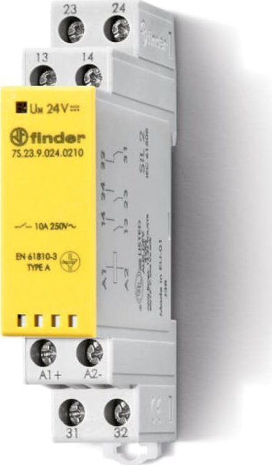 Finder Przekaźnik z wymuszonym prowadzeniem styków 7S.23.9.024.0210