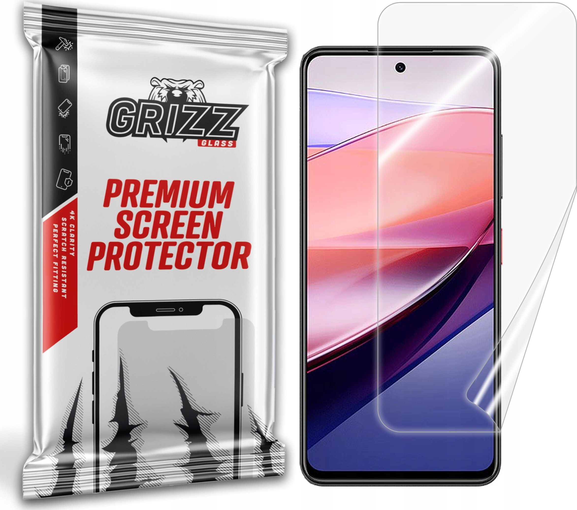 GrizzGlass Folia ceramiczna GrizzGlass CeramicFilm do Nubia Focus