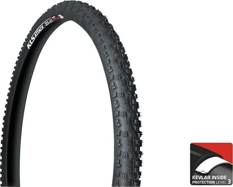 Kellys Opona Kellys ATTACK 27,5x2,25 Kevlar inside protection 33TPI