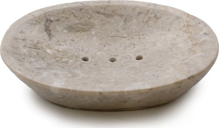 Art-Pol Kamienna mydelniczka - Kremowy Marmur