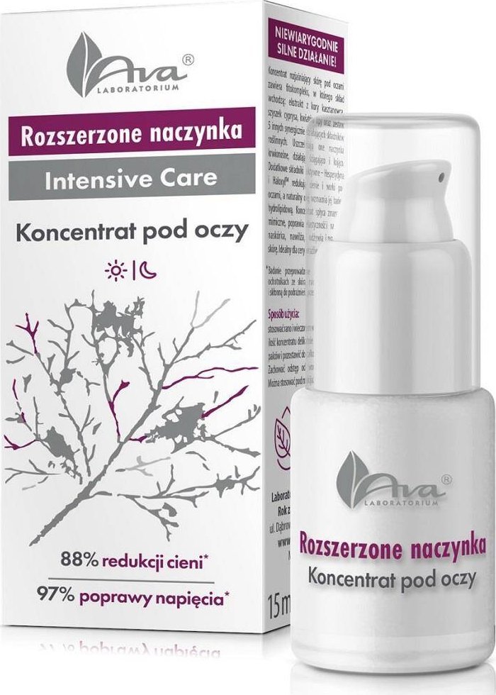 Ava Ava Rozszerzone Naczynka koncentrat pod oczy 15ml