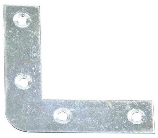 FLAT MOUNTING ANGLE 120X120X17X1,0 MM