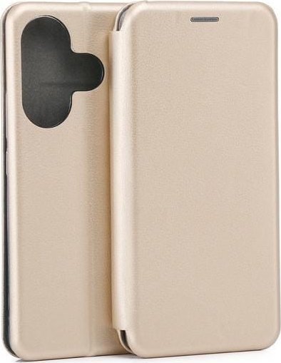 Beline Beline Etui Book Magnetic Poco F6 złoty/gold