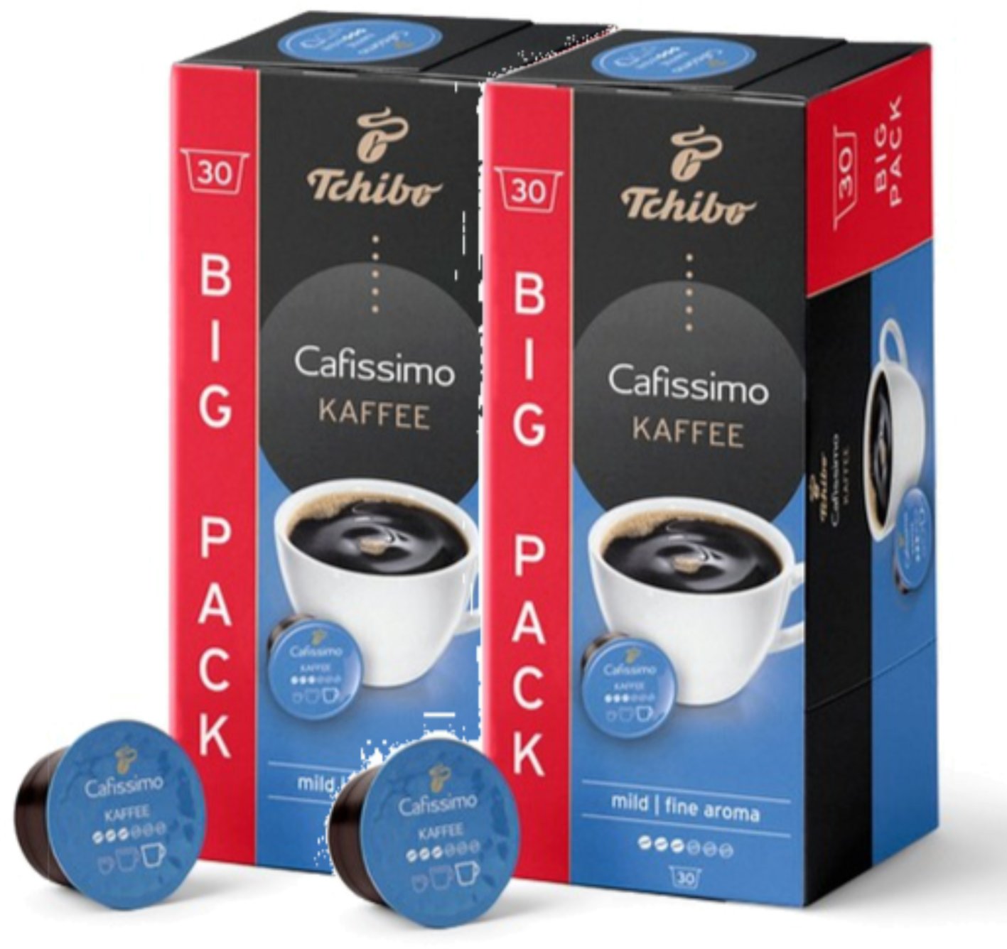 Tchibo Kapsułki Cafissimo Coffee Mild 2x30 szt.