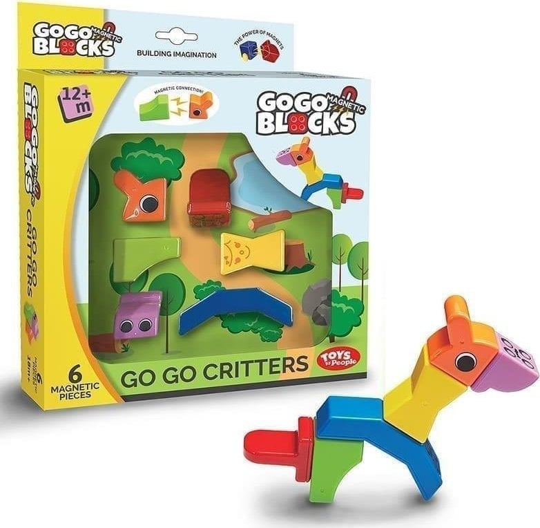 Klocki magnetyczne Mieszkaniec Miasta 6el