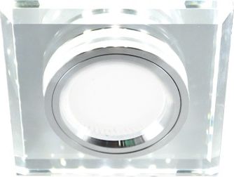 Fronius Oprawa sufitowa wpuszczana GU10 STAN LED D CHROME 6500K IDEUS 9197