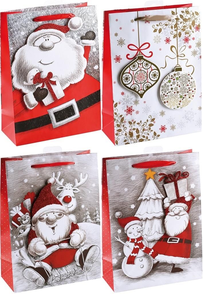 Avanti Torebka ozdobna 3D TBN-2 Boże Narodzenie AVANTI