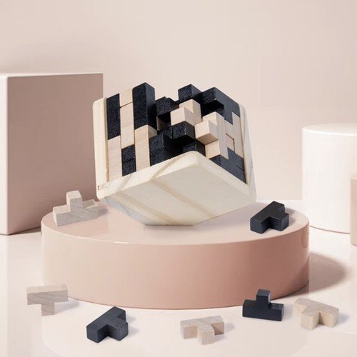 Kruzzel Układanka z drewna - łamigówka 24742