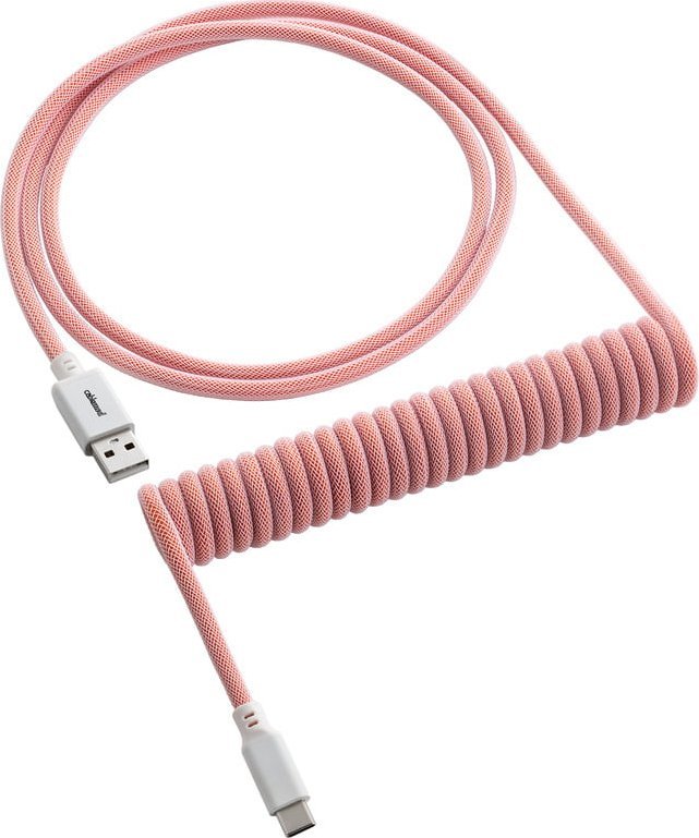 Kabel USB CableMod USB-C - USB-A 1.5 m Pomarańczowo-biały (CM-CKCA-CW-OW150OW-R)