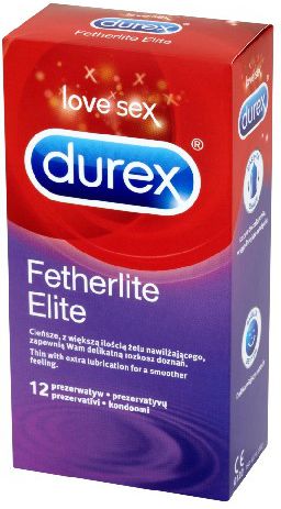 Durex Prezerwatywy Fetherlite Elite 12 szt
