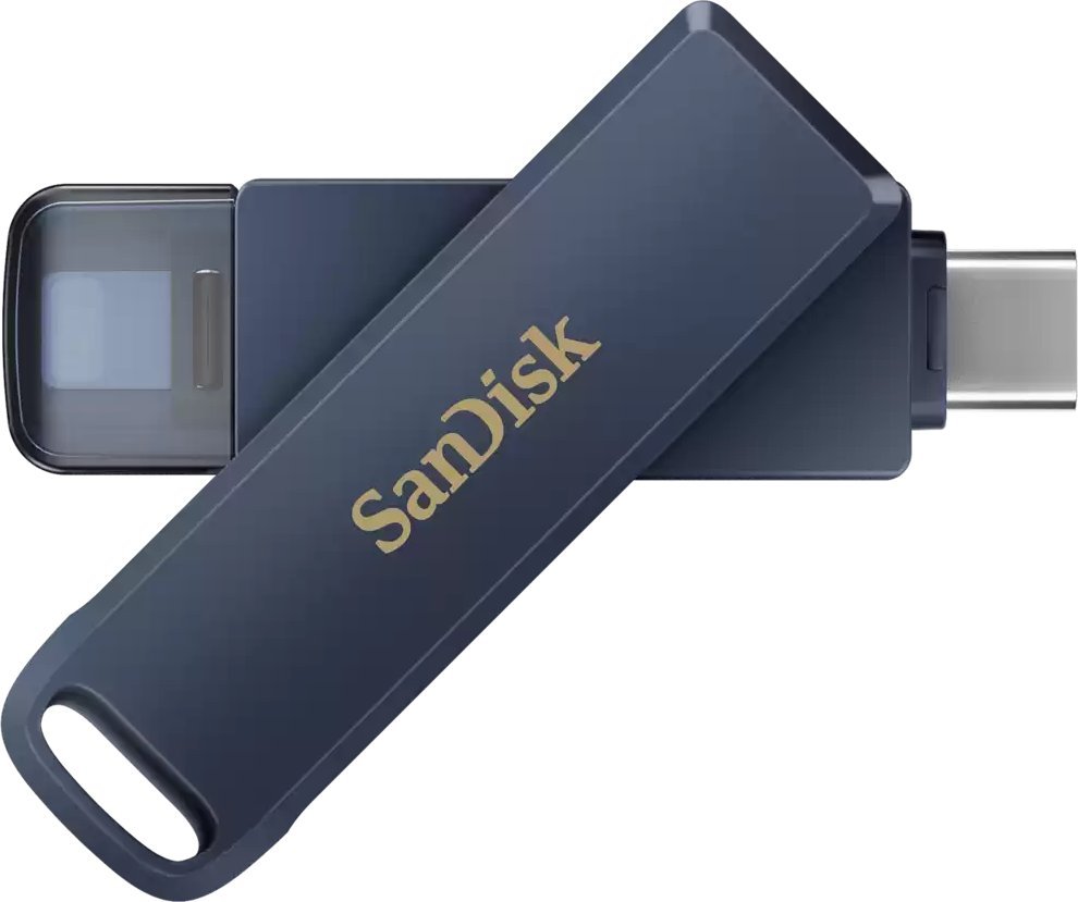 Pendrive SanDisk Phone Drive for iPhone, 128 GB (SDIXD0N-128G-GN6NE)