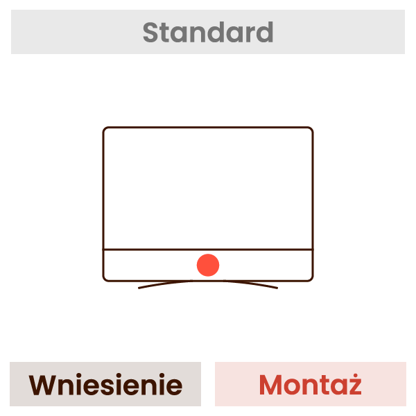 Montaż telewizora na ścianie