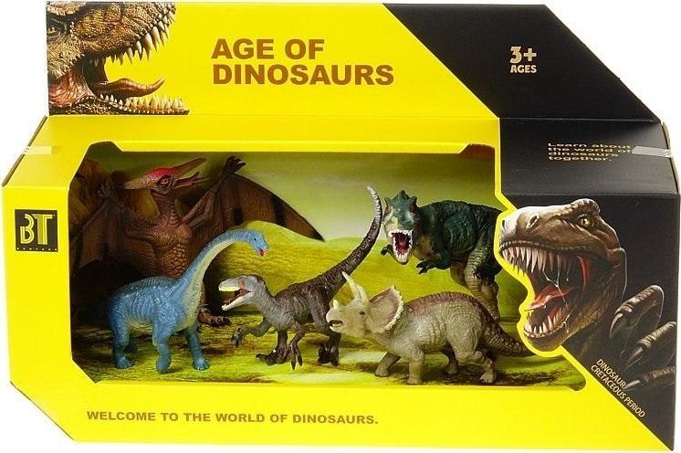 Dinozaury 5szt