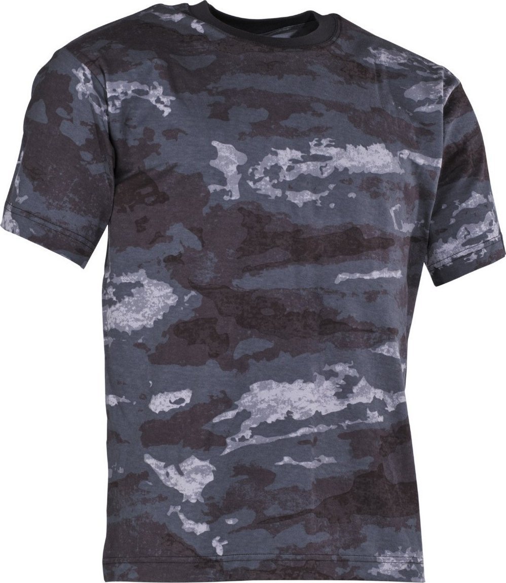 MFH Koszulka US HDT-camo LE ciemna niebieska 170 g XL
