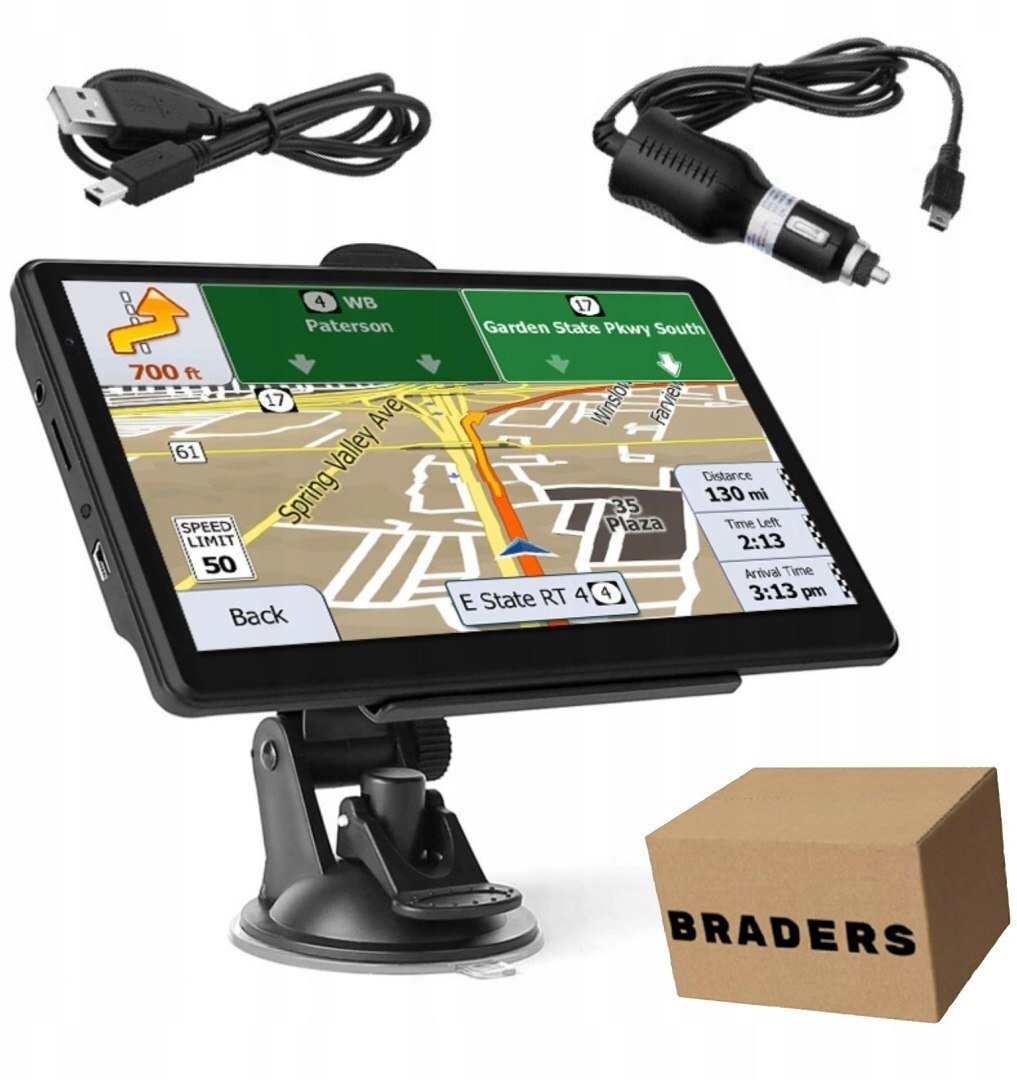 Radio samochodowe GPS Navigation Profesjonalna nawigacja GPS 7" iGO Primo Truck dla trucków i TIR Bus