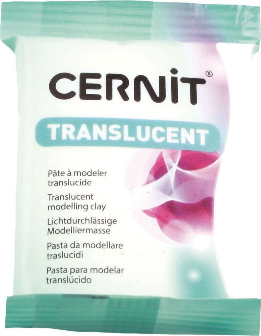 The Clay and Paint Factory Modelina Cernit Transparentna Biała 56 g