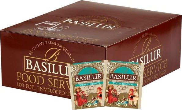 Basilur Basilur WINTER HOLIDAYS herbata HoReCa 100 torebek