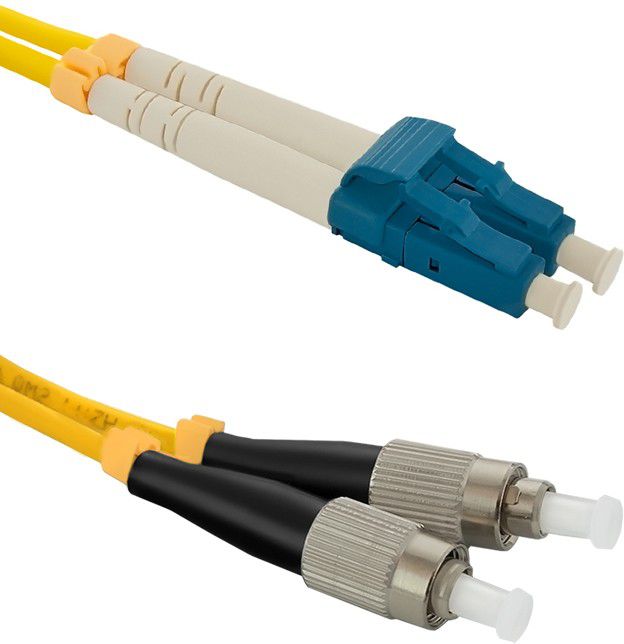 Qoltec Qoltec Optic Patchcord LC/UPC - FC/UPC SM 9/125 G652D 3m (54053)