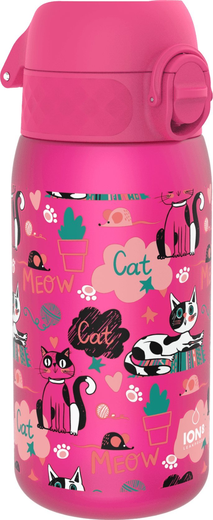 ion8 Butelka ION8 BPA Free I8RF350PPCATS Cats