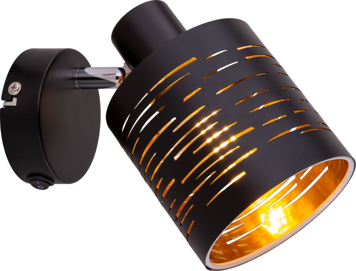 Kinkiet Globo Kinkiet czarny Globo TUNNO 15342-1