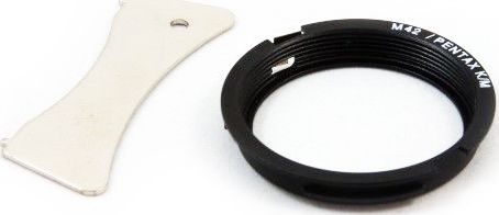 Emolux Adapter Pentax [k] Na M42 - Nieskończoność + Blokada