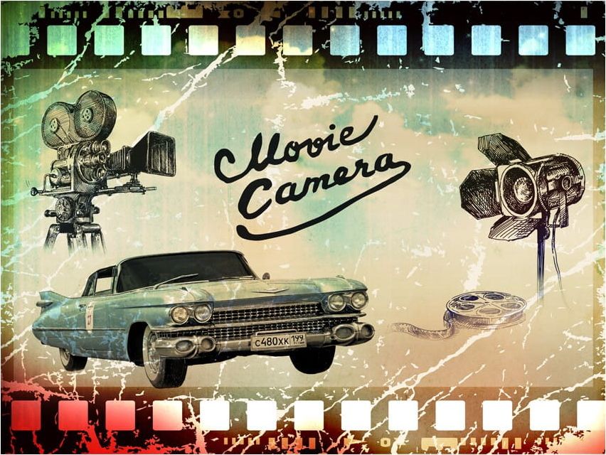 DecoNest Fototapeta - W drodze do Hollywood - 200X154