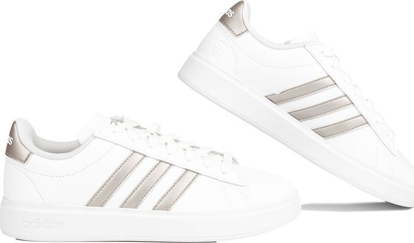 Adidas Buty damskie adidas Grand Court Cloudfoam Lifestyle Court Comfort białe GW9215 36 2/3