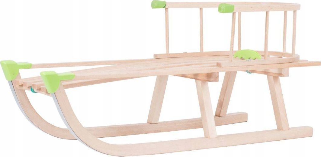 Kimet Sanki drewniane z oparciem