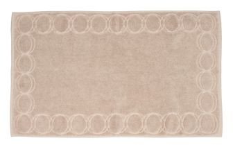 Dywanik łazienkowy MonogramOpus 60x100cm beżowy / Officine Monogram