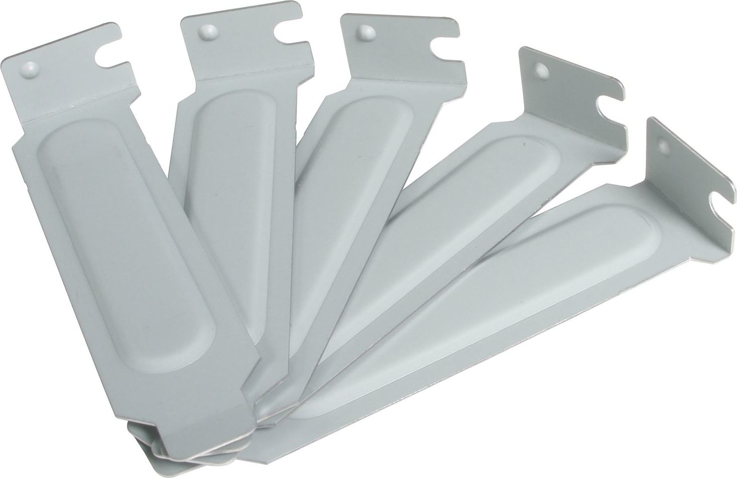 StarTech Zaślepki niskoprofilowe Szare - 5 sztuk (PLATEBLANKLP)