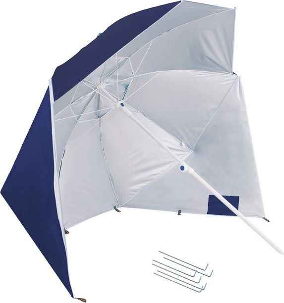 Springos Parasol plażowy 180 cm namiot ciemnoniebieski UNIWERSALNY