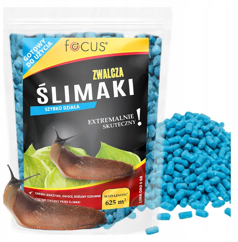 Focus Lima Oro 5 GB (metaldehyd) - środek na ślimaki 250 g
