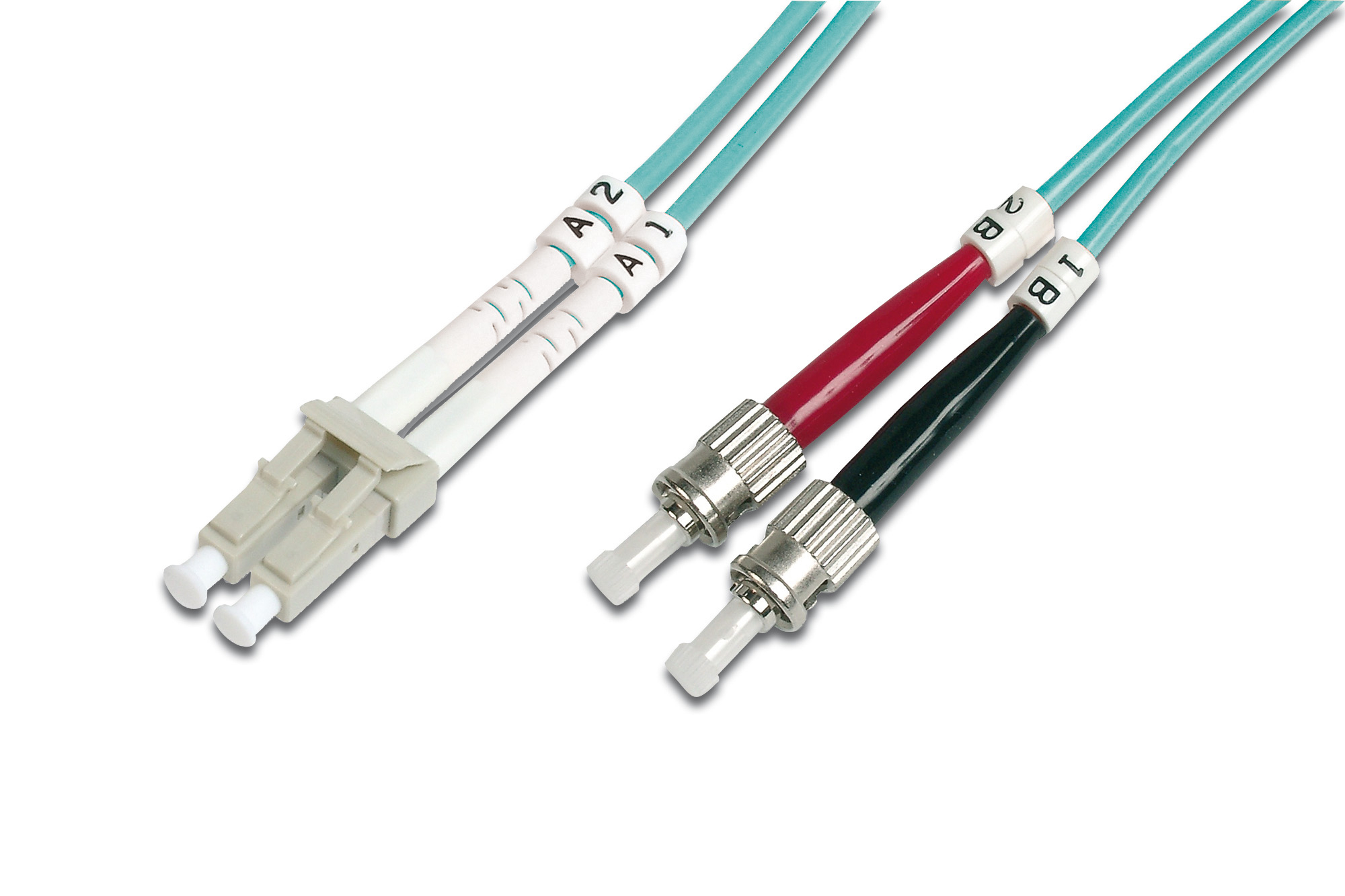 Digitus Patchcord światłowodowy, LC/ST, MM, 2m, OM3 (DK-2531-02/3)