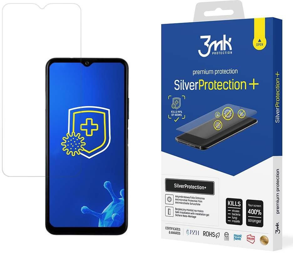 ZTE BLADE A71 - 3MK SILVERPROTECTION+