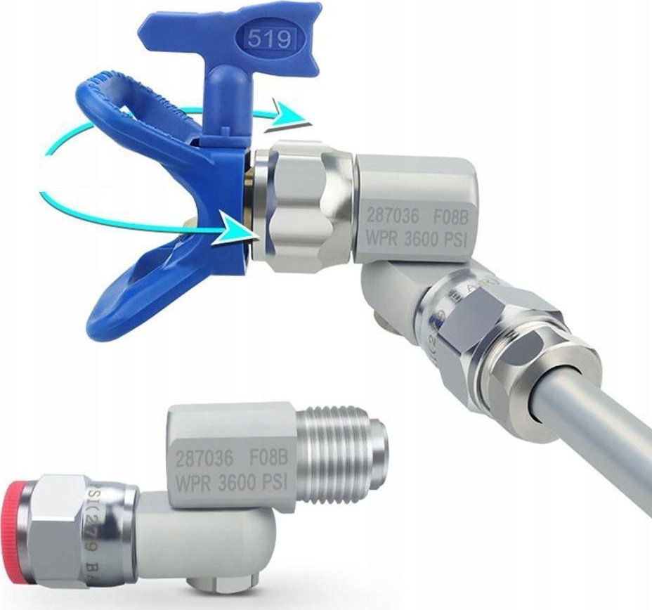 Rosfix GŁOWICA UNIWERSALNE ZŁĄCZE OBROTOWE DO AGREGATU MALARSAKIEGO DYSZY ROSFIX