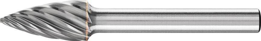 Pferd Frez trzpieniowy ze stopów twardych, łukowy ostry 1020, stal nierdzewna 6mm 10x20mm Pferd