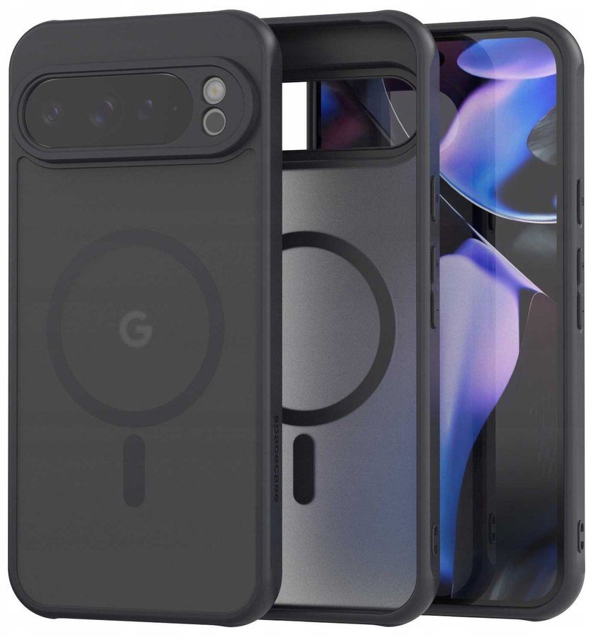 SpaceCase Etui Hybrid Mag Google Pixel 9 Pro XL black standard