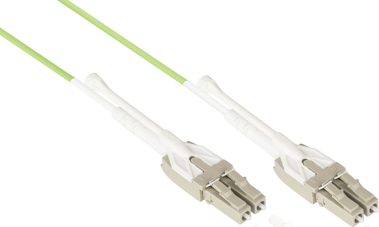 Alcasa LW-U803LC5 kabel InfiniBand / światłowodowy 3 m LC Zielony, Limonka