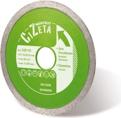 Montolit Tarcza diamentowa 115 x 22,2mm CZ115 (MTCZ115)