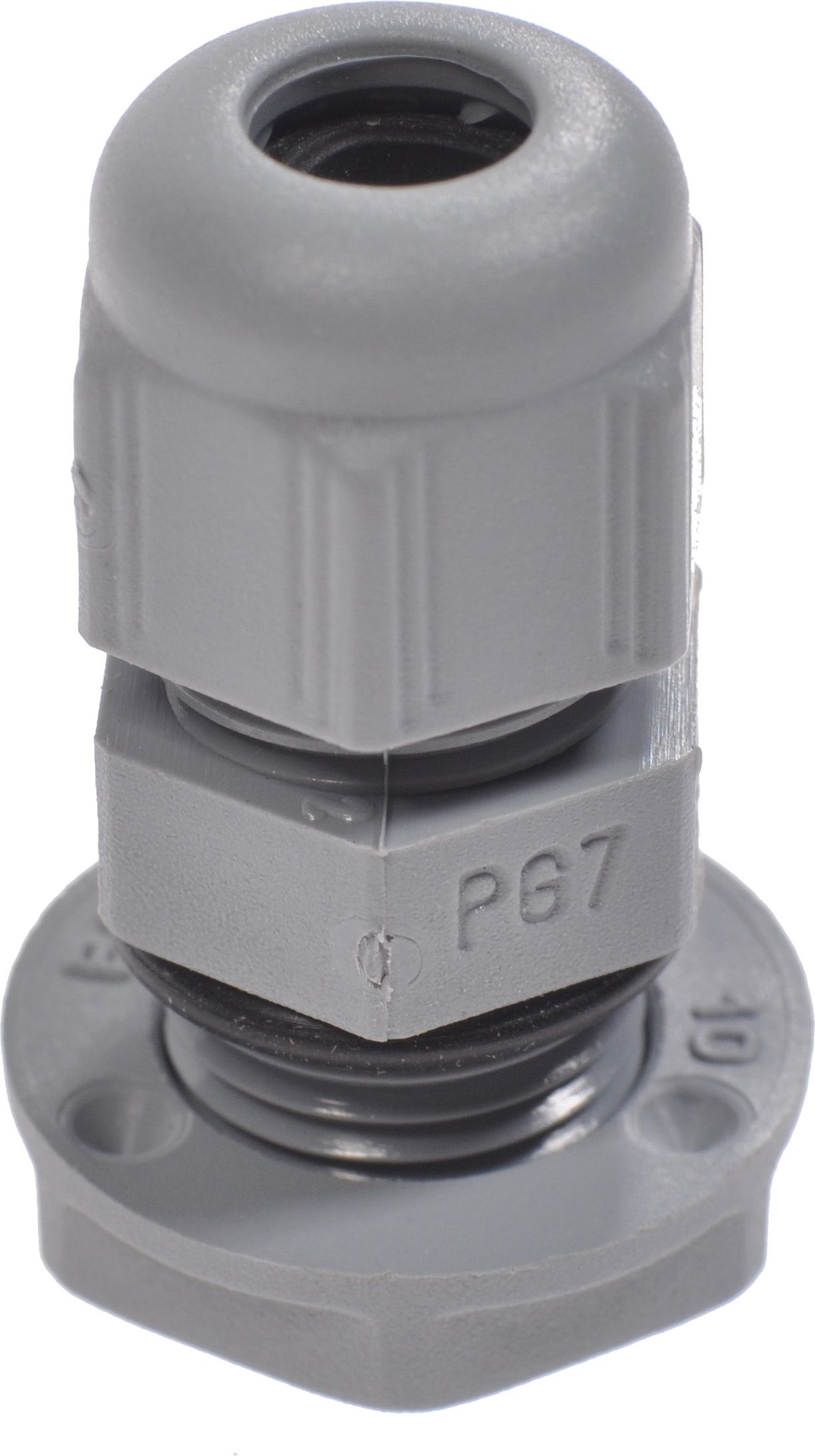 Legrand Dławnica kablowa poliamidowa IP68 jasnoszara PG7 (098020)