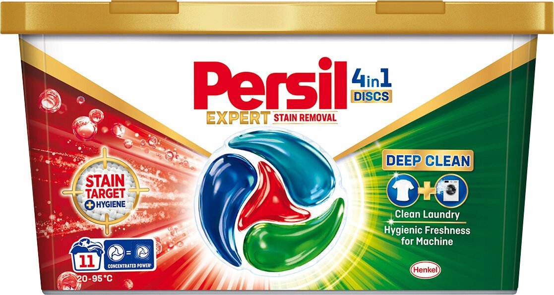 Persil Kapsułki do prania Discs Expert 4 in 1 Stain - 11 szt.