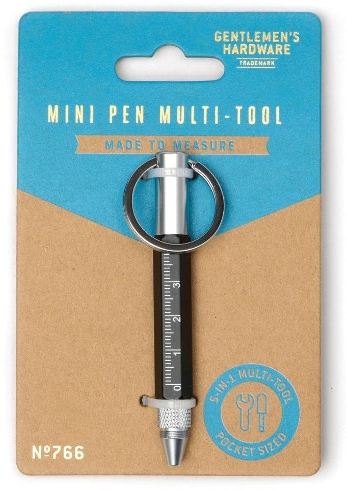 Multitool mini z długopisem 5w1