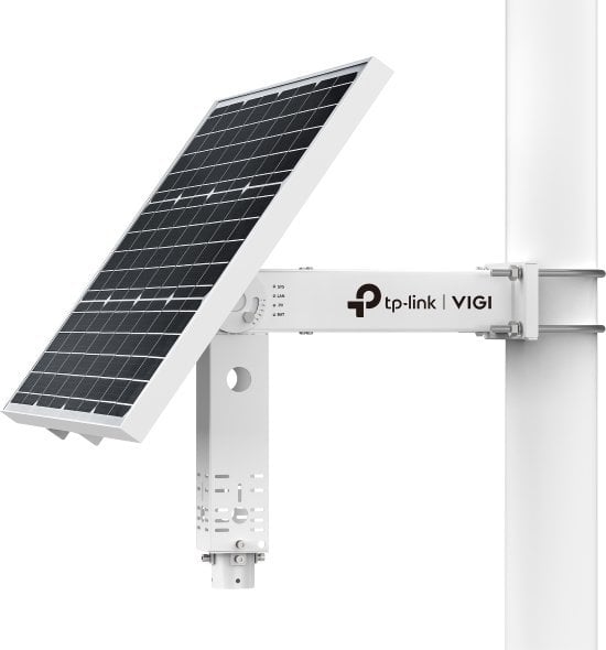 TP-Link TP-Link VIGI SP6030 V1 - Solarkollektor - 60 Watt - Lithium - 31.2 Ah - RJ-45 - Ausgangsanschlusse: 4