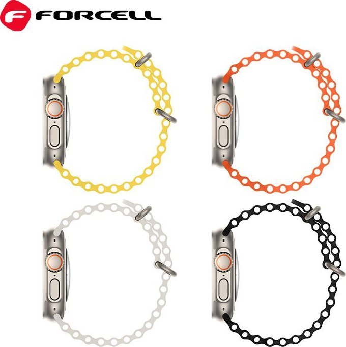 ForCell FORCELL F-DESIGN FA12 pasek do APPLE Watch 38 / 40 / 41 mm niebieski