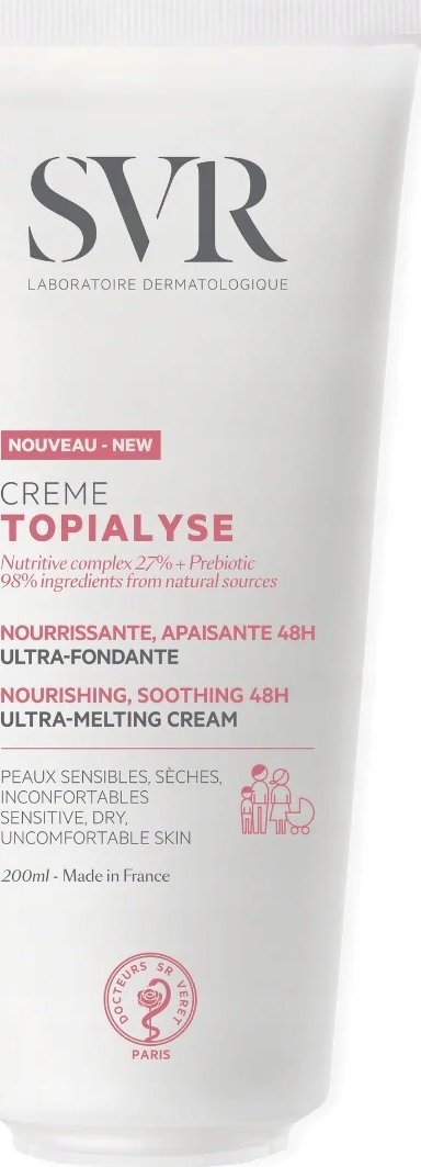 Alkotest SVR_Topialyse odżywczy krem do skóry suchej i wrażliwej 200ml